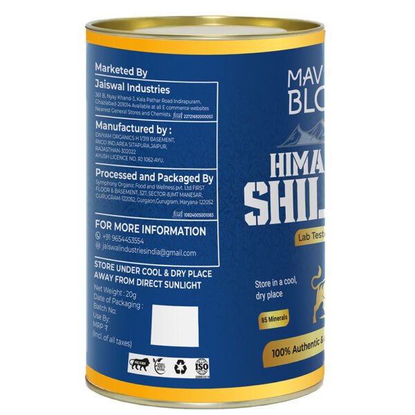 Himalayan Shilajit Gold Resin – Pure Natural Energy