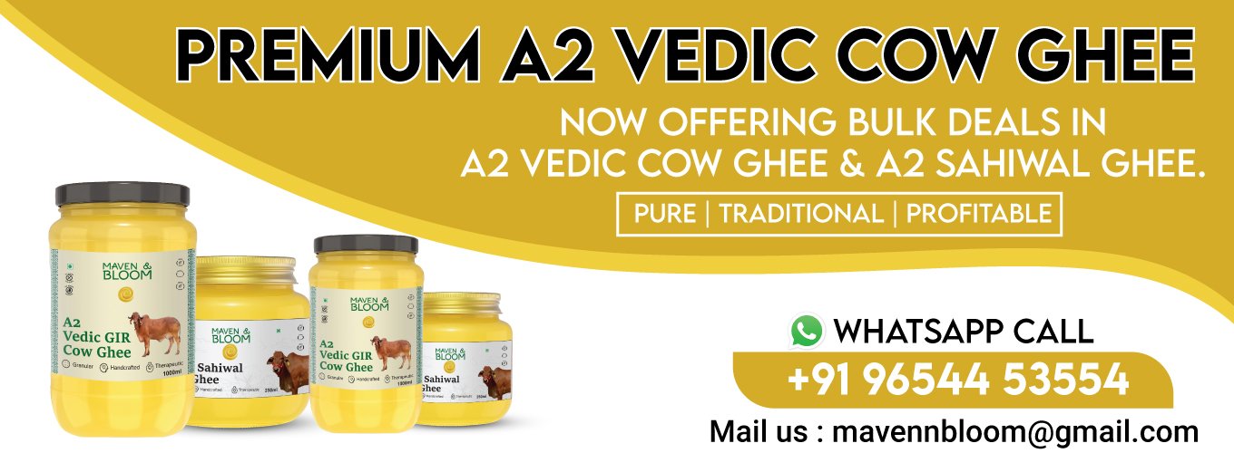 premium a2 vedic cow ghee